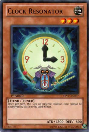 Clock Resonator (EXVC-EN007) - Extreme Victory Unlimited Extreme Victory Yugioh Single Squirtle Squad Card Shop.