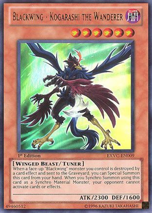 Blackwing - Kogarashi the Wanderer (EXVC-EN009) - Extreme Victory 1st Edition Extreme Victory Yugioh Single Squirtle Squad Card Shop.