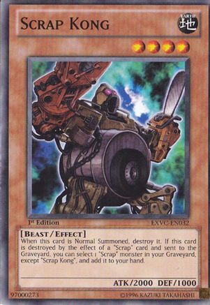 Scrap Kong (EXVC-EN032) - Extreme Victory Unlimited Extreme Victory Yugioh Single Squirtle Squad Card Shop.