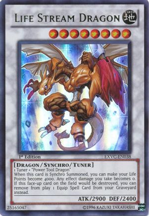 Life Stream Dragon (EXVC-EN038) - Extreme Victory Unlimited Extreme Victory Yugioh Single Squirtle Squad Card Shop.