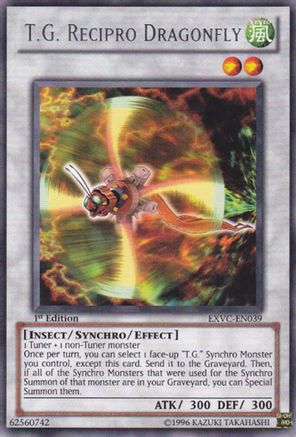 T.G. Recipro Dragonfly (EXVC-EN039) - Extreme Victory 1st Edition Extreme Victory Yugioh Single Squirtle Squad Card Shop.