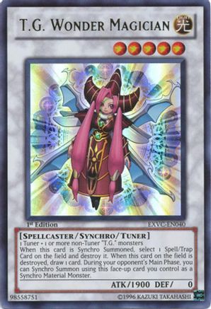 T.G. Wonder Magician (EXVC-EN040) - Extreme Victory Unlimited Extreme Victory Yugioh Single Squirtle Squad Card Shop.