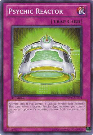 Psychic Reactor (EXVC-EN071) - Extreme Victory Unlimited Extreme Victory Yugioh Single Squirtle Squad Card Shop.