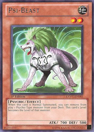 Psi-Beast (EXVC-EN085) - Extreme Victory Unlimited Extreme Victory Yugioh Single Squirtle Squad Card Shop.