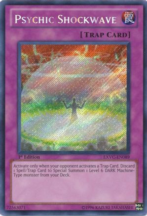 Psychic Shockwave (EXVC-EN089) - Extreme Victory 1st Edition Extreme Victory Yugioh Single Squirtle Squad Card Shop.