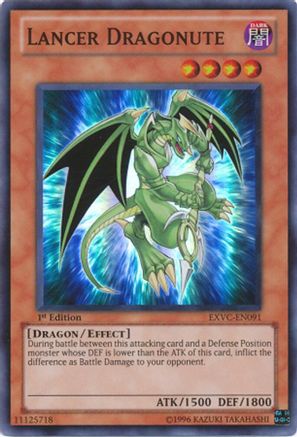 Lancer Dragonute (EXVC-EN091) - Extreme Victory 1st Edition Extreme Victory Yugioh Single Squirtle Squad Card Shop.