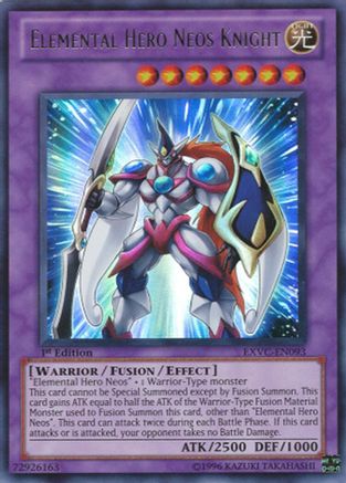 Elemental Hero Neos Knight (EXVC-EN093) - Extreme Victory Unlimited Extreme Victory Yugioh Single Squirtle Squad Card Shop.