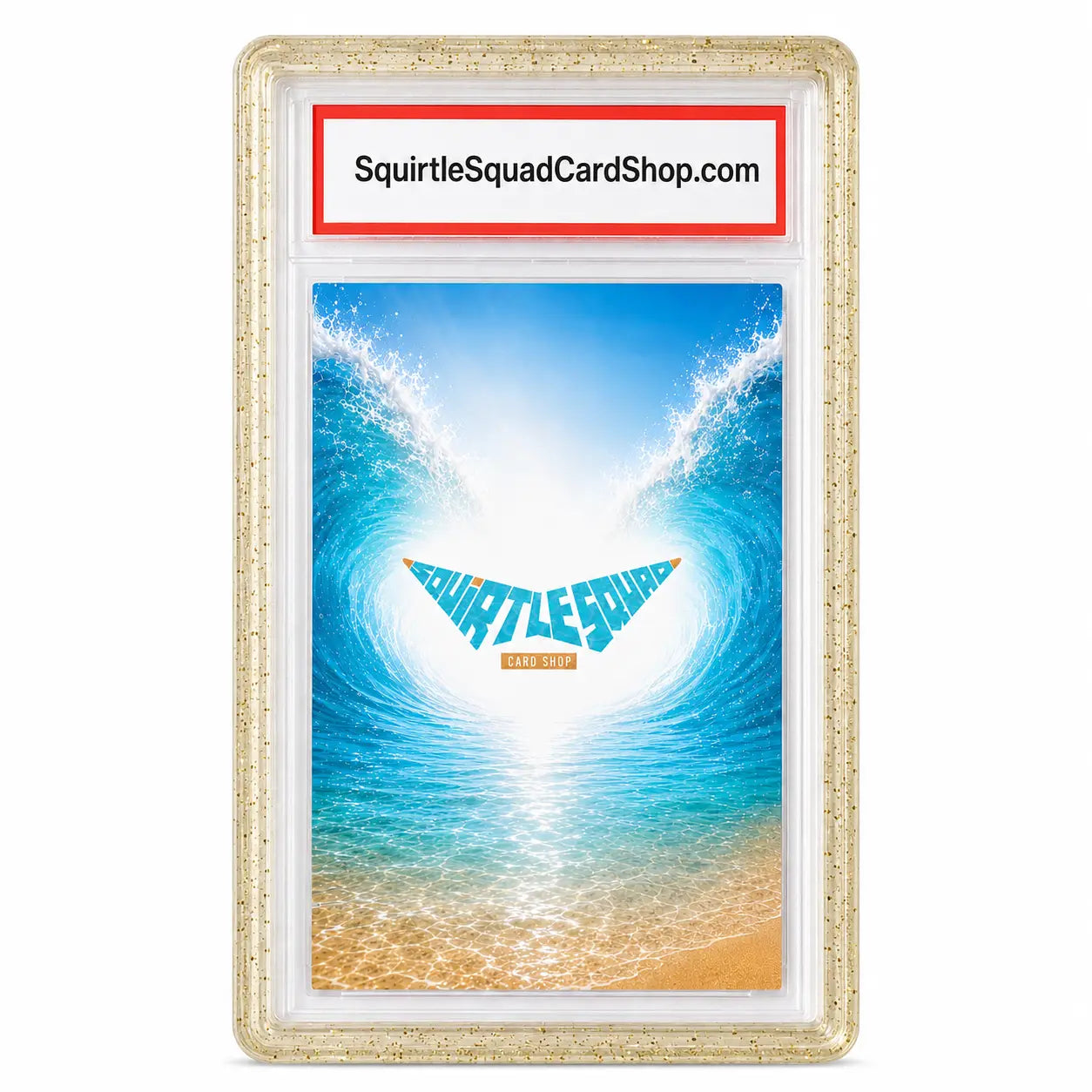 SLAB GUARDS - GOLD - CLEAR RADIANT - HARD Squirtle Squad Card Shop. Squirtle Squad Card Shop.