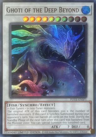 Ghoti of the Deep Beyond (POTE-ENSP1) (POTE-ENSP1) - Power of the Elements Limited Power of the Elements Yugioh Single Squirtle Squad Card Shop.