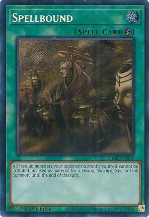 Spellbound (DABL-EN000) - Darkwing Blast 1st Edition Darkwing Blast Yugioh Single Squirtle Squad Card Shop.
