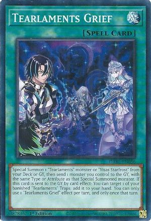 Tearlaments Grief (DABL-EN056) - Darkwing Blast 1st Edition Darkwing Blast Yugioh Single Squirtle Squad Card Shop.