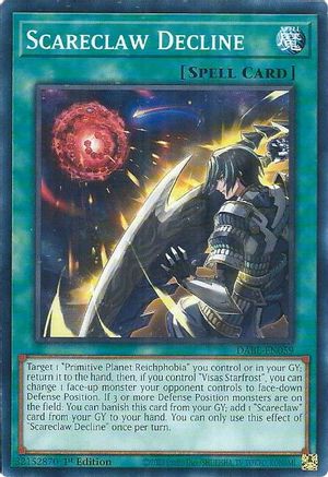 Scareclaw Decline (DABL-EN059) - Darkwing Blast 1st Edition Darkwing Blast Yugioh Single Squirtle Squad Card Shop.