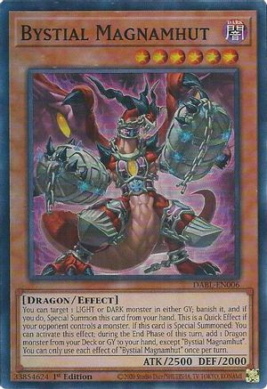 Bystial Magnamhut (DABL-EN006) - Darkwing Blast 1st Edition Darkwing Blast Yugioh Single Squirtle Squad Card Shop.