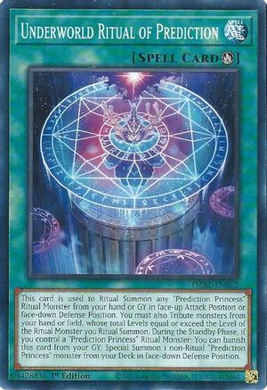 Underworld Ritual of Prediction (DABL-EN063) - Darkwing Blast 1st Edition Darkwing Blast Yugioh Single Squirtle Squad Card Shop.