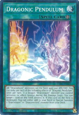Dragonic Pendulum (DABL-EN065) - Darkwing Blast 1st Edition Darkwing Blast Yugioh Single Squirtle Squad Card Shop.