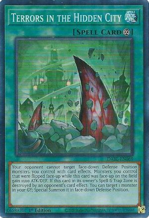 Terrors in the Hidden City (DABL-EN069) - Darkwing Blast 1st Edition Darkwing Blast Yugioh Single Squirtle Squad Card Shop.