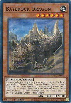 Bayerock Dragon (DABL-EN081) - Darkwing Blast 1st Edition Darkwing Blast Yugioh Single Squirtle Squad Card Shop.