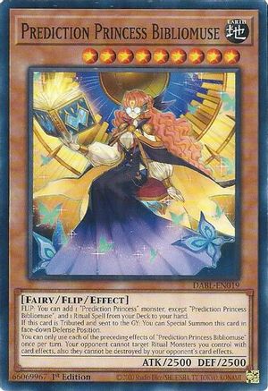 Prediction Princess Bibliomuse (DABL-EN019) - Darkwing Blast 1st Edition Darkwing Blast Yugioh Single Squirtle Squad Card Shop.