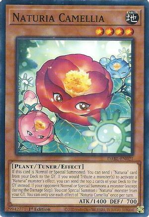 Naturia Camellia (DABL-EN021) - Darkwing Blast 1st Edition Darkwing Blast Yugioh Single Squirtle Squad Card Shop.