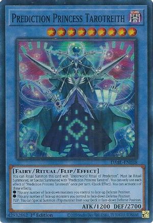 Prediction Princess Tarotreith (DABL-EN038) - Darkwing Blast 1st Edition Darkwing Blast Yugioh Single Squirtle Squad Card Shop.