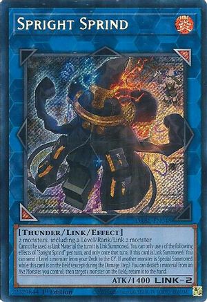 Spright Sprind (DABL-EN048) - Darkwing Blast 1st Edition Darkwing Blast Yugioh Single Squirtle Squad Card Shop.