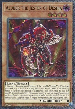 Aluber the Jester of Despia (UTR) (OP20-EN003) - OTS Tournament Pack 20 Unlimited OTS Tournament Pack 20 Yugioh Single Squirtle Squad Card Shop.