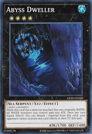 Abyss Dweller (OP20-EN020) - OTS Tournament Pack 20 Unlimited OTS Tournament Pack 20 Yugioh Single Squirtle Squad Card Shop.