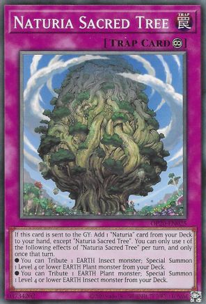 Naturia Sacred Tree (OP20-EN025) - OTS Tournament Pack 20 Unlimited OTS Tournament Pack 20 Yugioh Single Squirtle Squad Card Shop.
