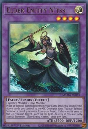 Elder Entity N'tss (MAMA-EN063) - Magnificent Mavens 1st Edition Magnificent Mavens Yugioh Single Squirtle Squad Card Shop.