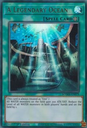 A Legendary Ocean (MAMA-EN079) - Magnificent Mavens 1st Edition Magnificent Mavens Yugioh Single Squirtle Squad Card Shop.