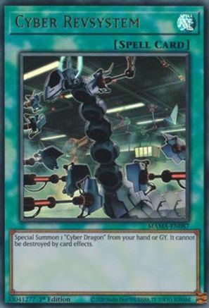 Cyber Revsystem (MAMA-EN087) - Magnificent Mavens 1st Edition Magnificent Mavens Yugioh Single Squirtle Squad Card Shop.