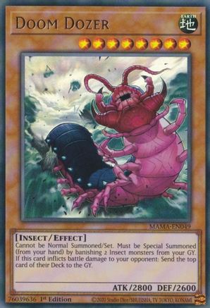 Doom Dozer (MAMA-EN049) - Magnificent Mavens 1st Edition Magnificent Mavens Yugioh Single Squirtle Squad Card Shop.