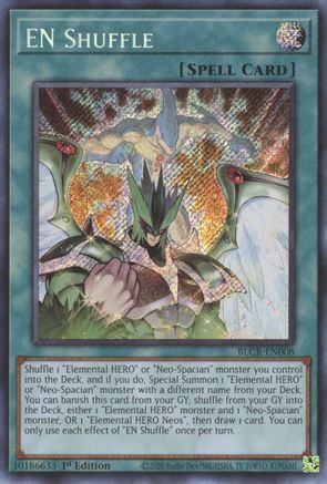 EN Shuffle (BLCR-EN008) - Battles of Legend: Crystal Revenge 1st Edition Battles of Legend: Crystal Revenge Yugioh Single Squirtle Squad Card Shop.