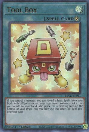 Tool Box (BLCR-EN021) - Battles of Legend: Crystal Revenge 1st Edition Battles of Legend: Crystal Revenge Yugioh Single Squirtle Squad Card Shop.