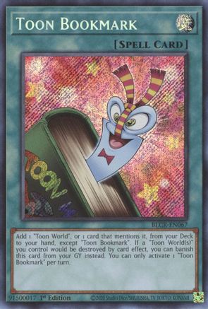 Toon Bookmark (BLCR-EN067) - Battles of Legend: Crystal Revenge 1st Edition Battles of Legend: Crystal Revenge Yugioh Single Squirtle Squad Card Shop.