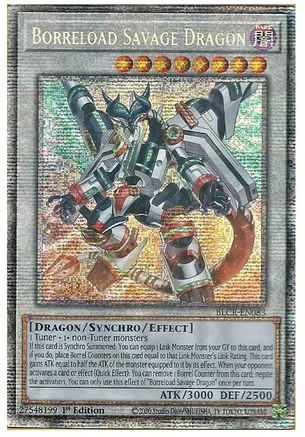 Borreload Savage Dragon (Starlight Rare) (BLCR-EN083) - Battles of Legend: Crystal Revenge 1st Edition Battles of Legend: Crystal Revenge Yugioh Single Squirtle Squad Card Shop.