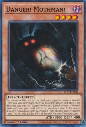Danger! Mothman! (SR13-EN020) - Structure Deck: Dark World 1st Edition Structure Deck: Dark World Yugioh Single Squirtle Squad Card Shop.