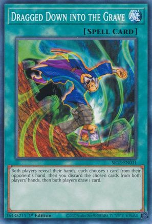 Dragged Down into the Grave (SR13-EN031) - Structure Deck: Dark World 1st Edition Structure Deck: Dark World Yugioh Single Squirtle Squad Card Shop.