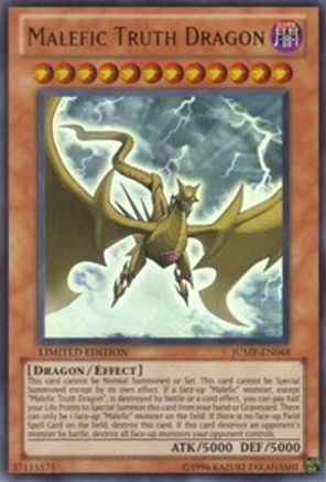 Malefic Truth Dragon (JUMP-EN048) - Shonen Jump Magazine Promos Limited Shonen Jump Magazine Promos Yugioh Single Squirtle Squad Card Shop.