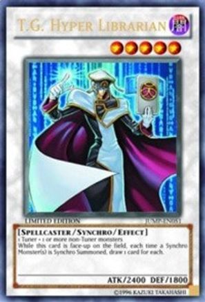 T.G. Hyper Librarian (JUMP-EN051) - Shonen Jump Magazine Promos Limited Shonen Jump Magazine Promos Yugioh Single Squirtle Squad Card Shop.