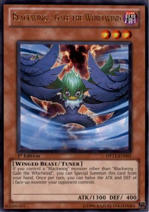 Blackwing - Gale the Whirlwind (DP11-EN001) - Duelist Pack 11: Crow 1st Edition Duelist Pack 11: Crow Yugioh Single Squirtle Squad Card Shop.