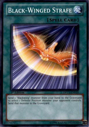 Black-Winged Strafe (DP11-EN019) - Duelist Pack 11: Crow 1st Edition Duelist Pack 11: Crow Yugioh Single Squirtle Squad Card Shop.