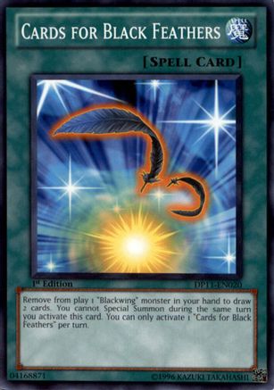 Cards for Black Feathers (DP11-EN020) - Duelist Pack 11: Crow 1st Edition Duelist Pack 11: Crow Yugioh Single Squirtle Squad Card Shop.