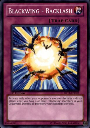 Blackwing - Backlash (DP11-EN025) - Duelist Pack 11: Crow 1st Edition Duelist Pack 11: Crow Yugioh Single Squirtle Squad Card Shop.