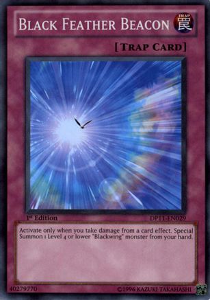 Black Feather Beacon (DP11-EN029) - Duelist Pack 11: Crow 1st Edition Duelist Pack 11: Crow Yugioh Single Squirtle Squad Card Shop.