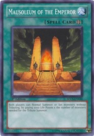 Mausoleum of the Emperor (SDLS-EN030) - Structure Deck: Lost Sanctuary 1st Edition Structure Deck: Lost Sanctuary Yugioh Single Squirtle Squad Card Shop.