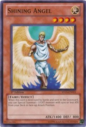 Shining Angel (SDLS-EN015) - Structure Deck: Lost Sanctuary 1st Edition Structure Deck: Lost Sanctuary Yugioh Single Squirtle Squad Card Shop.