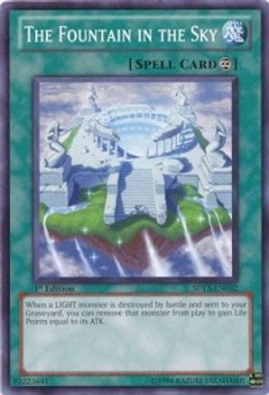 The Fountain in the Sky (SDLS-EN032) - Structure Deck: Lost Sanctuary 1st Edition Structure Deck: Lost Sanctuary Yugioh Single Squirtle Squad Card Shop.