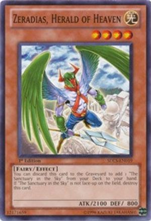 Zeradias, Herald of Heaven (SDLS-EN019) - Structure Deck: Lost Sanctuary 1st Edition Structure Deck: Lost Sanctuary Yugioh Single Squirtle Squad Card Shop.