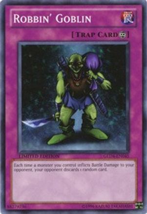 Robbin' Goblin (GLD4-EN045) - Gold Series 4: Pyramids Edition Limited Gold Series 4: Pyramids Edition Yugioh Single Squirtle Squad Card Shop.